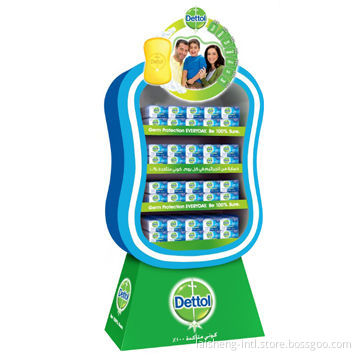Cosmetic Soap Display Rack in 6 Colors, Measures 800 x 400 x 1598mm
